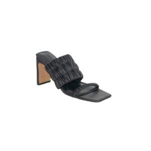 Jonathan Simkhai Felix Elastic Heeled Mules Black 41 NWT
